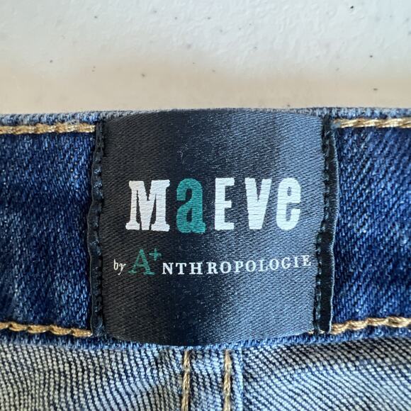 Maeve by Anthropologie Jeans Womens 16W Blue Wide Leg Denim 16 plus OP1454557 - Picture 7 of 12